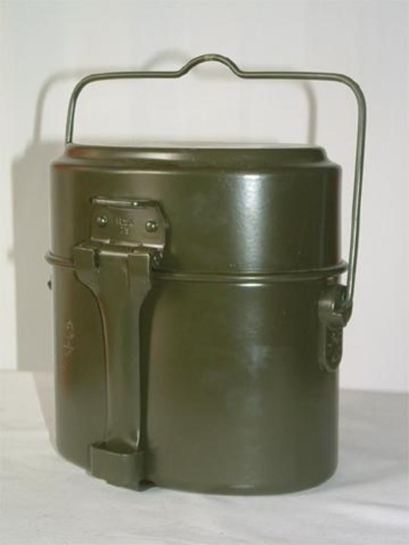 Gavetta In Alluminio Militare Da 70cl - Per Camping, Escursionismo E Sopravvivenza - Foto 9