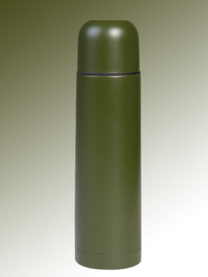 Thermos verde militare 1 litro