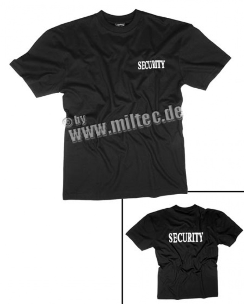 T-shirt SECURITY new