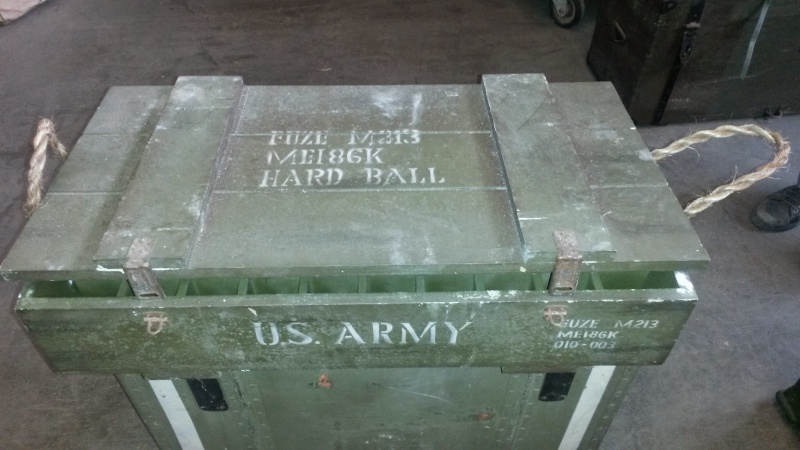 Cassa porta granate US Army