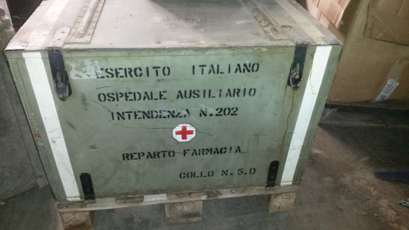 Baule Esercito Italiano Reparto Farmacia