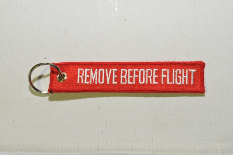 Portachiavi Remove before flight