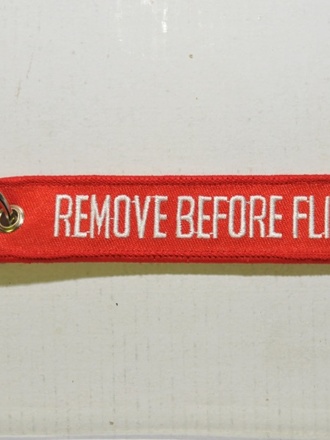 Portachiavi Remove before flight