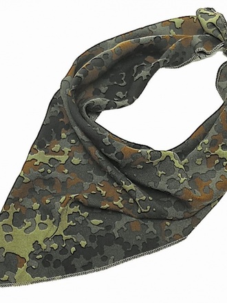 Fazzolettone mimetico flecktarn