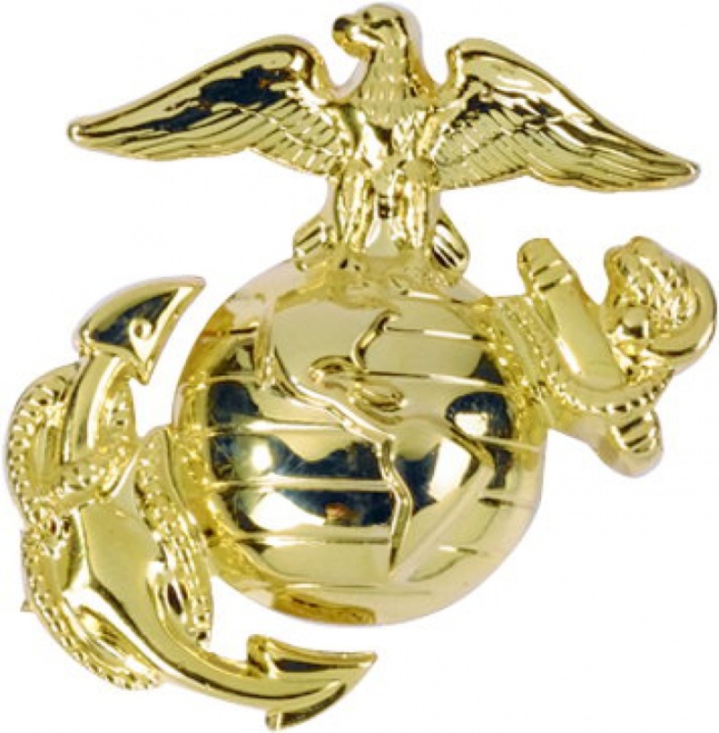 Stemma Marines US Army da cappello