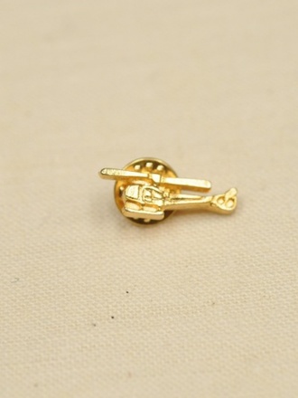 Pin elicottero oro