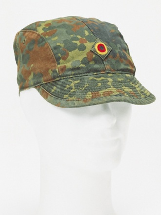 Berretto mimetico flecktarn usato