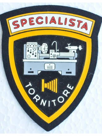 Scudetto Specialista tornitore E.I.
