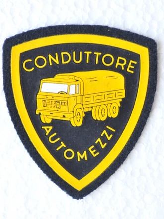Scudetto specialità Conduttore Automezzi E.I.