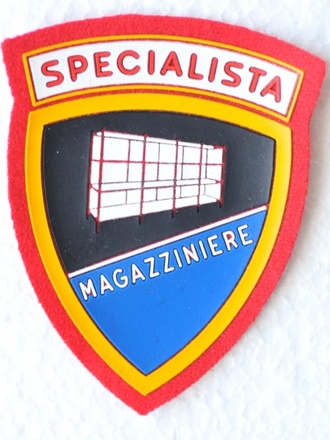 Scudetto Specialista Magazziniere E.I.