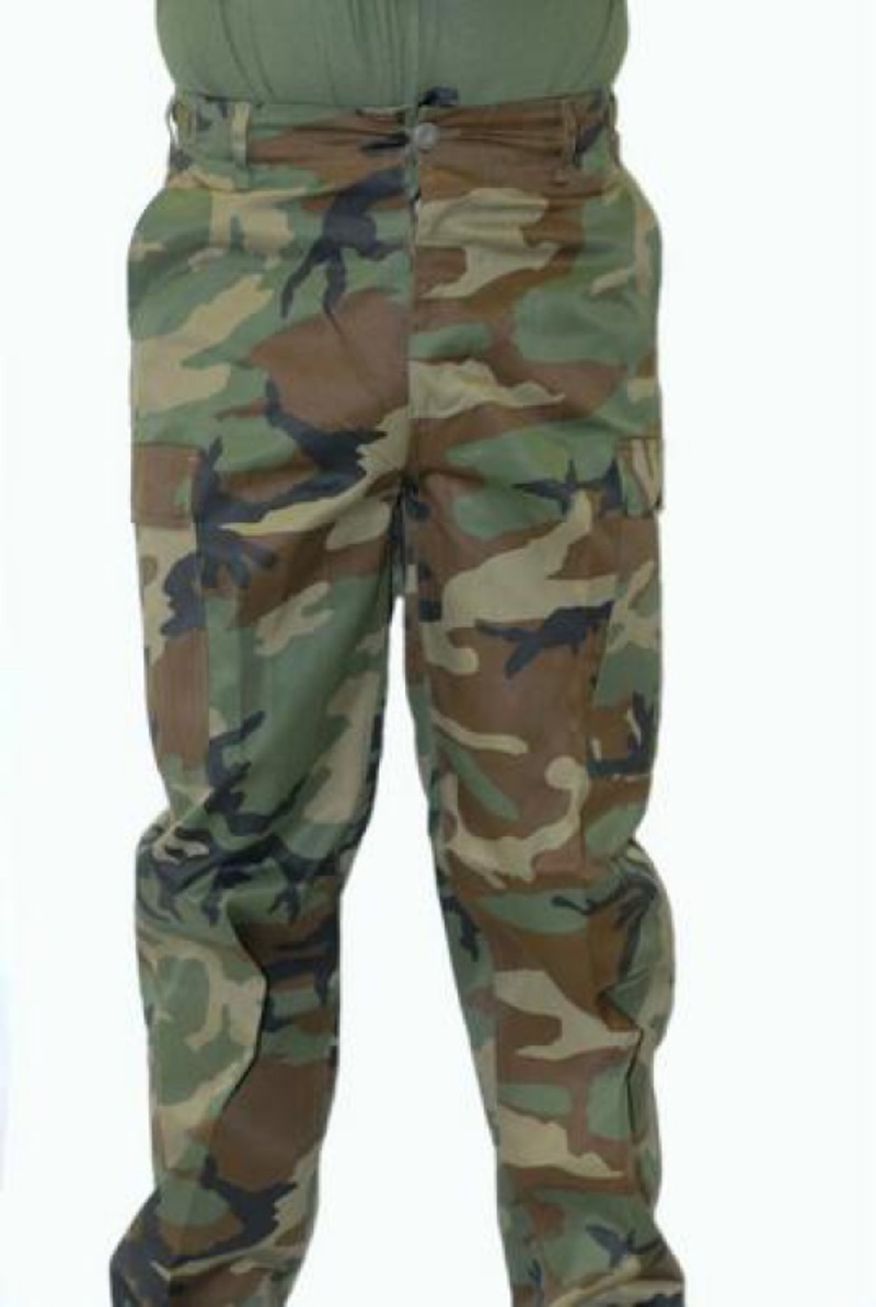 Pantaloni militari BDU woodland