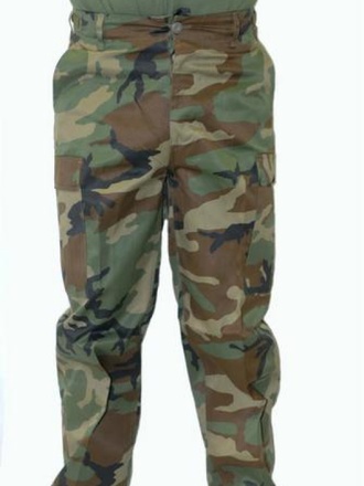 Pantaloni militari BDU woodland