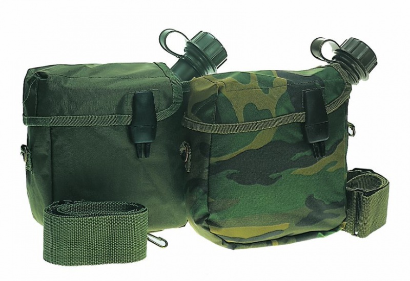 Borraccia Militare (replica) US Army da 1 Lt con termofodera caccia  trekking