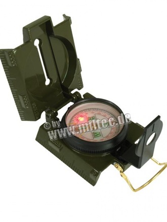 Bussola in fibra con luce LED
