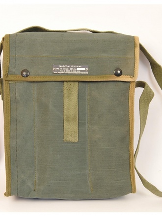 Borsa porta-radio Marconi italiana