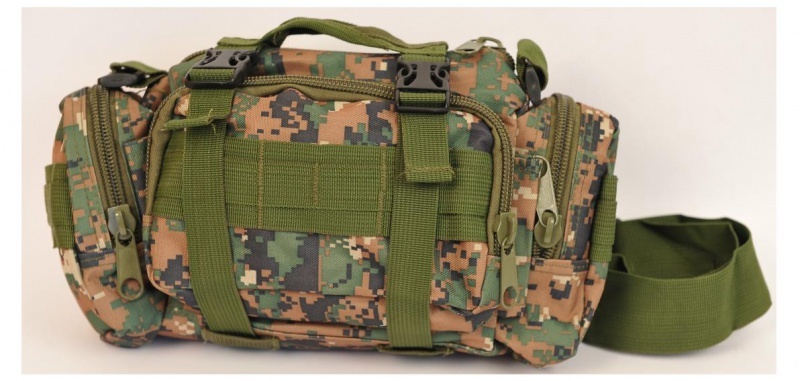 Marsupio mimetico con attacchi MOLLE