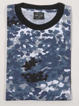 T-shirt sky blu flecktarn