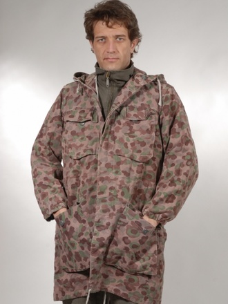Parka austriaco mimetico usato