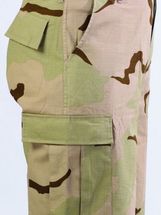 Da Uomo Crosshatch Pantaloni Corti con Tasconi Combat Mimetico Esercito Militare Lungo Al Ginocchio Pantaloni 