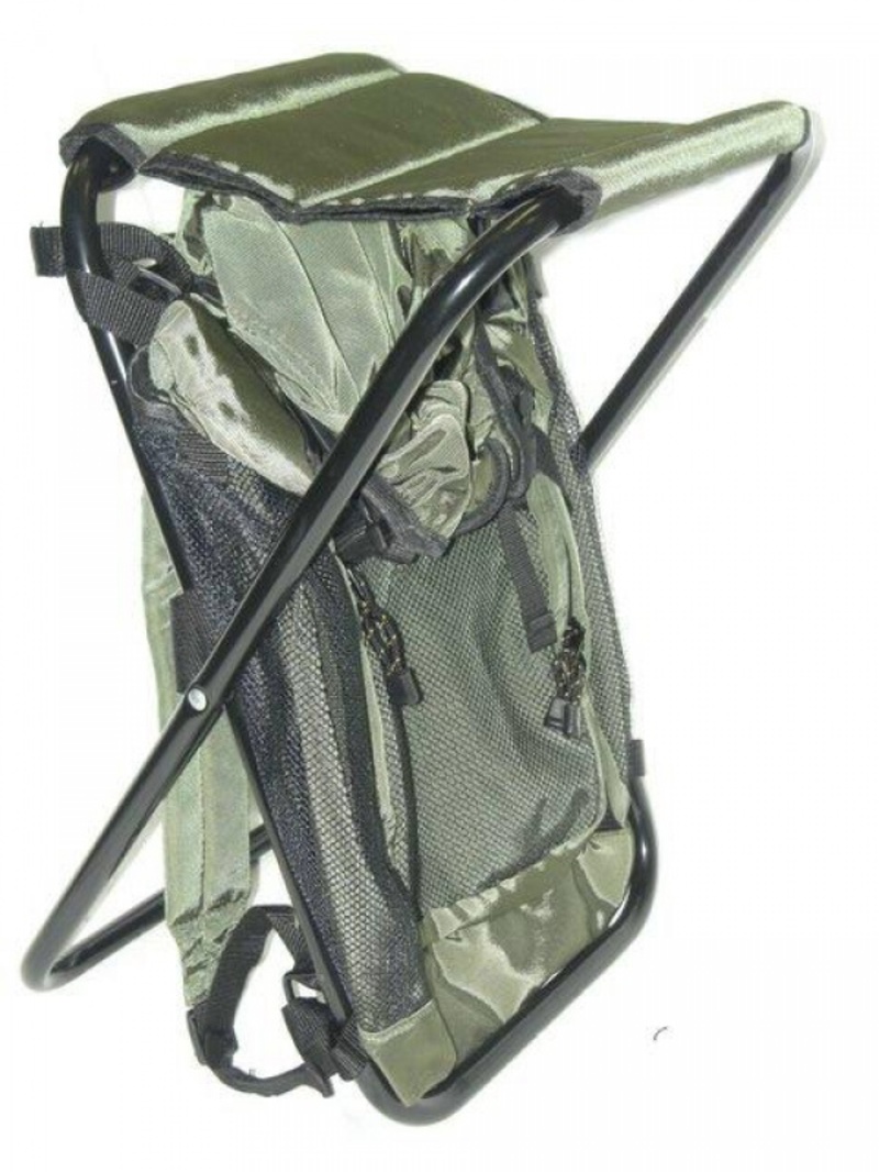 Zaino sedia verde militare