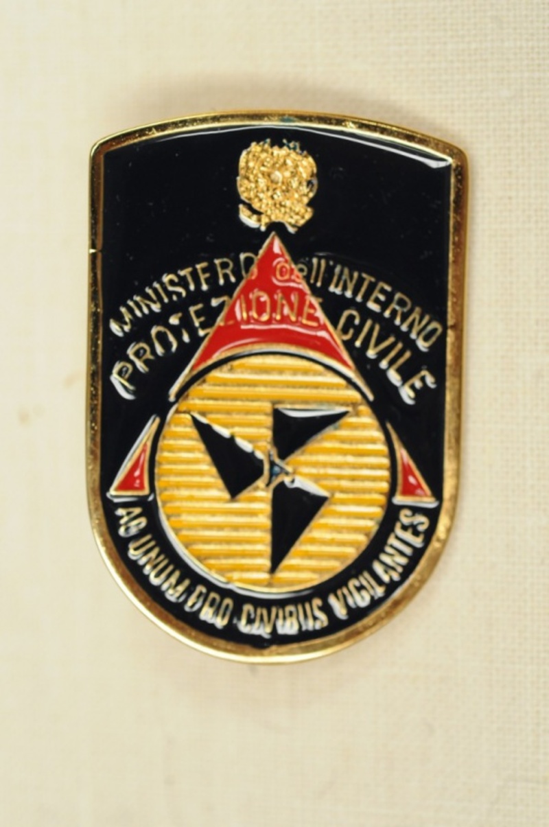 Placca Protezione Civile