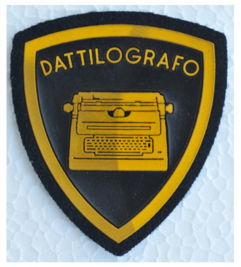 Scudetto dattilografo E.I.