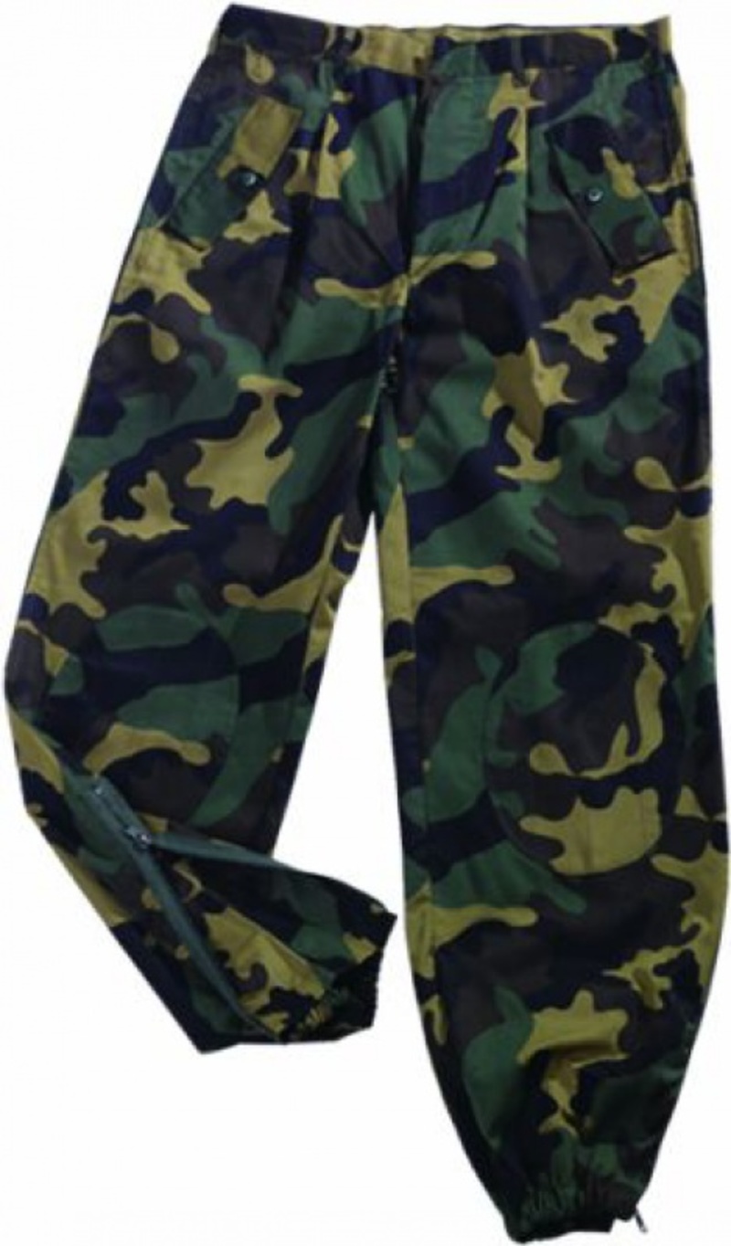 Pantaloni militari 4 tasche italiani woodland