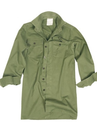 Camicia originale British Army verde militare
