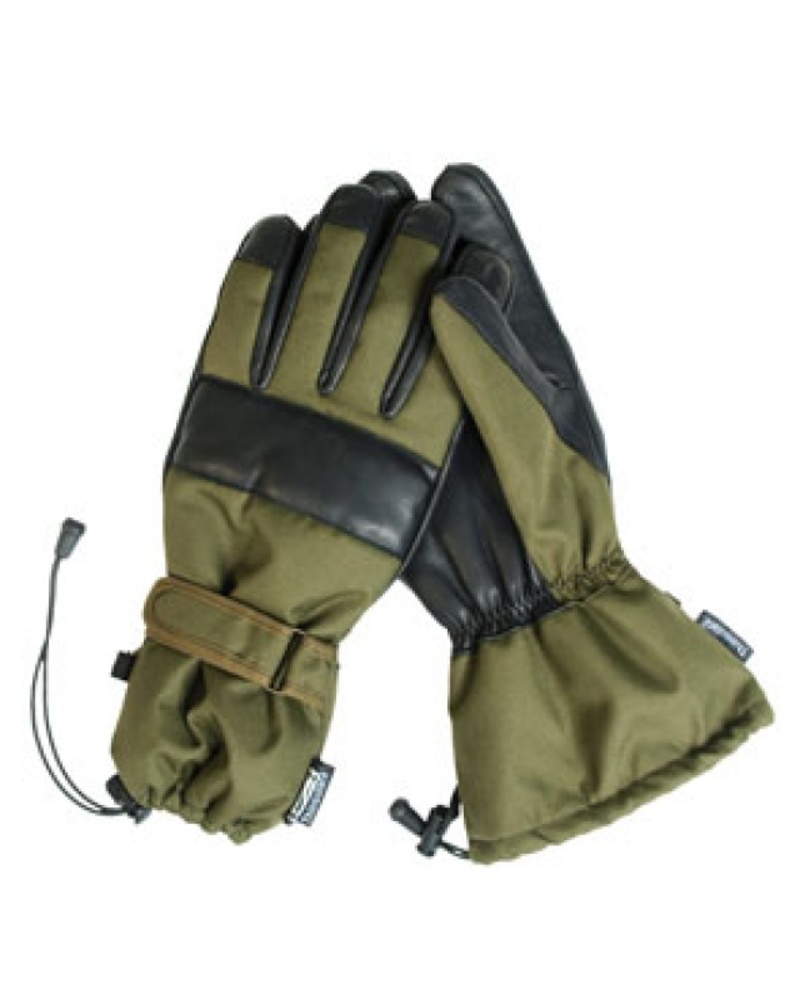 Guanti in pelle e cordura