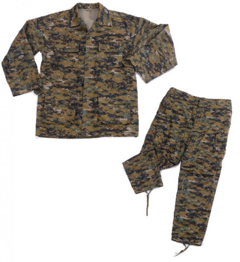 Completo mimetico BDU US digital camo