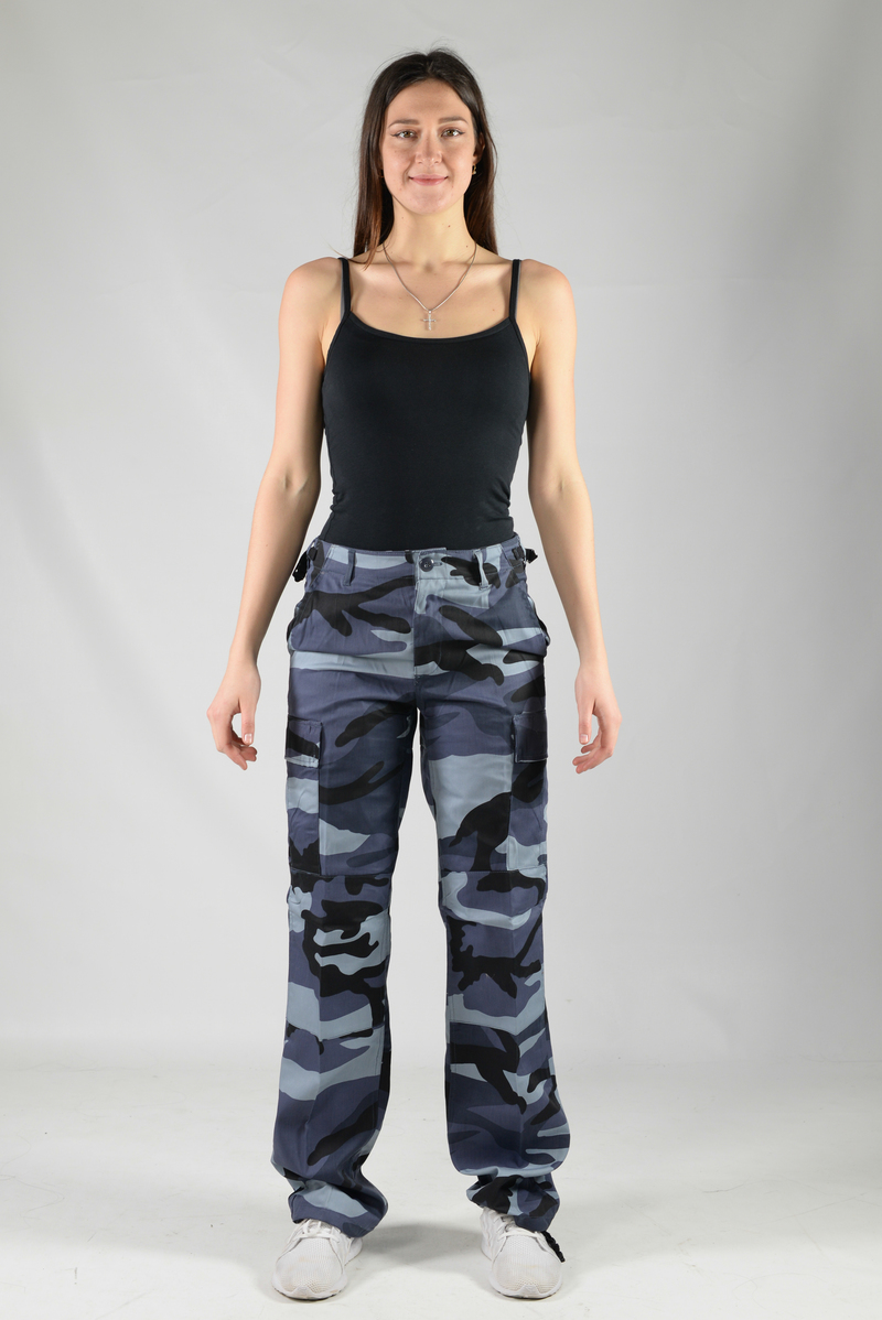 Pantaloni BDU dark camo