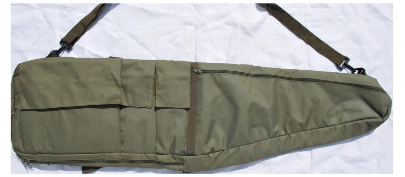 Fodero per 2 fucili verde militare