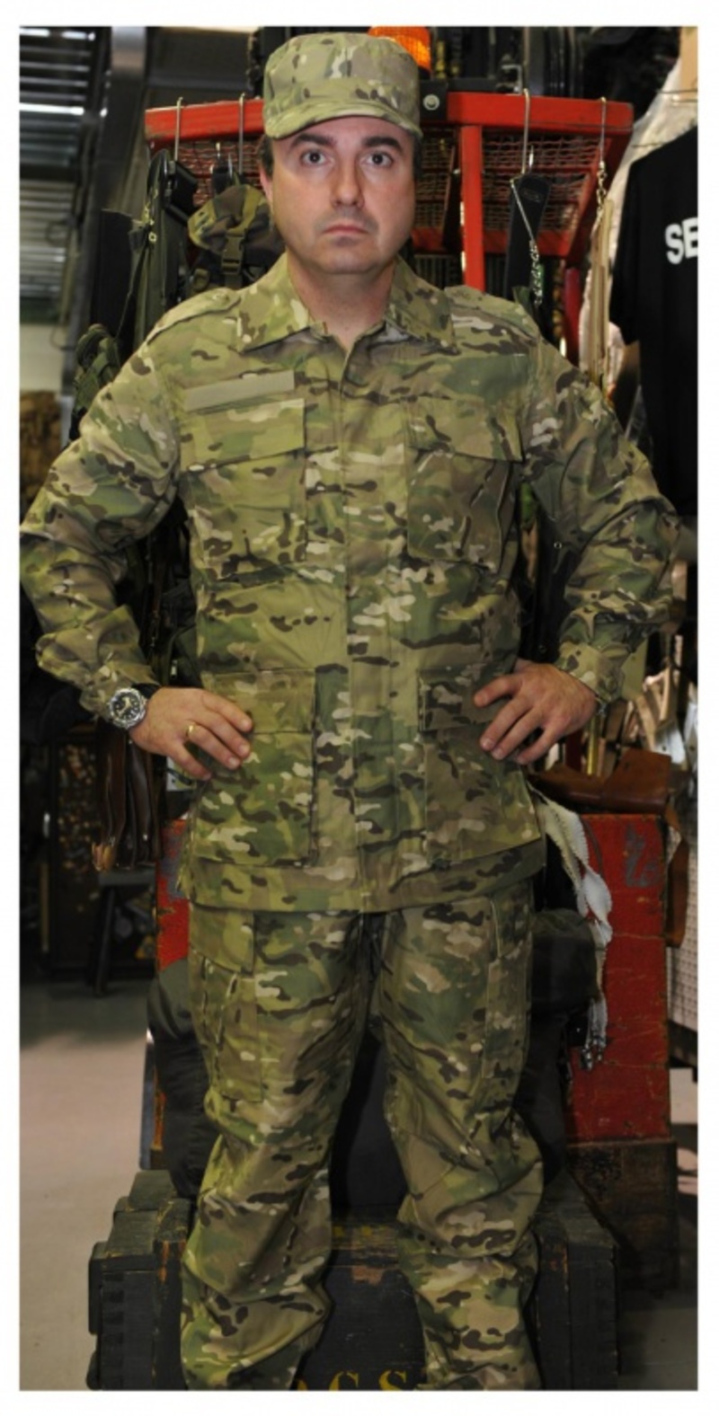 Completo militare BDU multicam