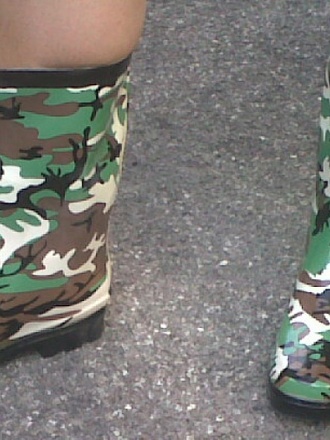 Anfibi pioggia donna-bimbo woodland