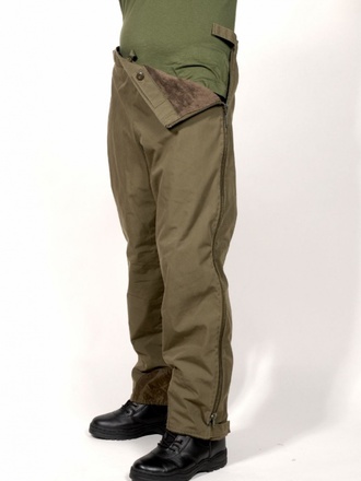 Pantaloni impermeabili traspiranti 3 strati con pelo