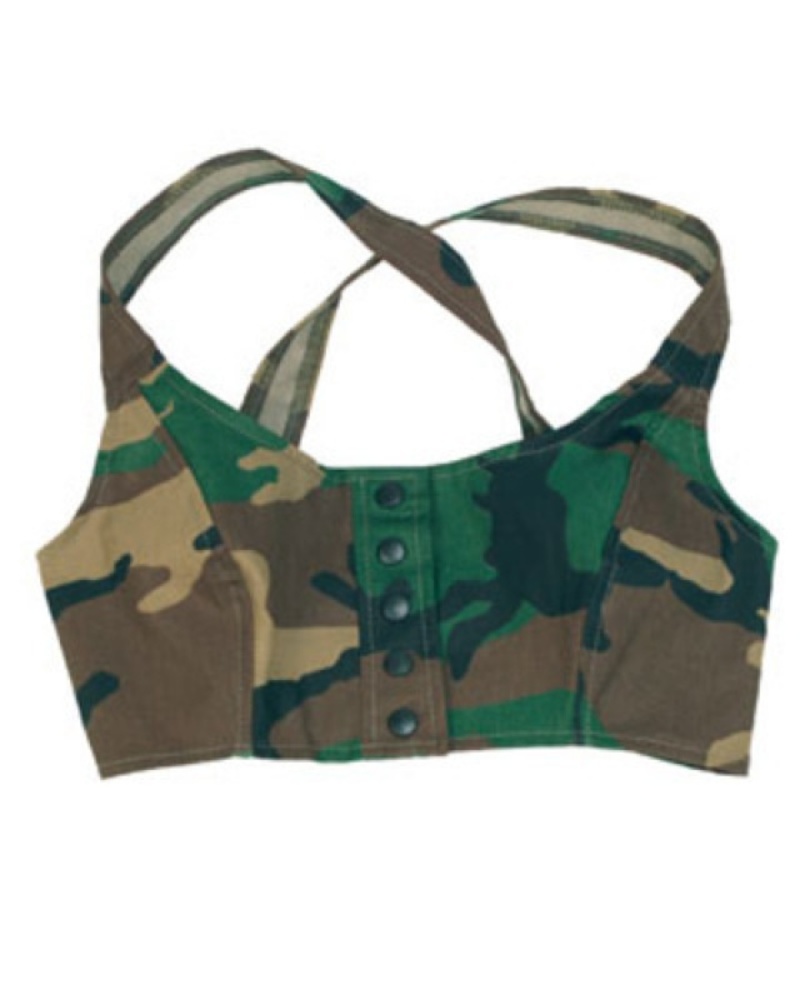 Top mimetici donna woodland