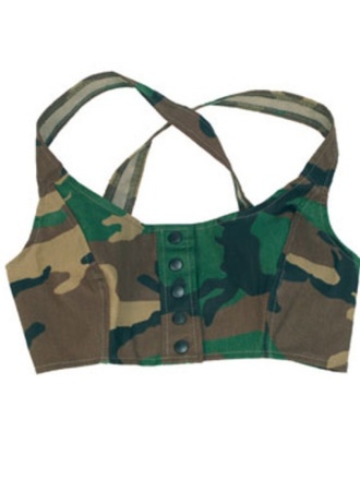 Top mimetici donna woodland