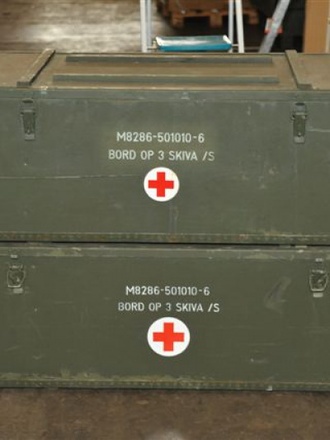 Baule esercito svedese M8286