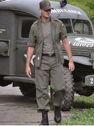 Giacca US Army M64 Vietnam verde oliva