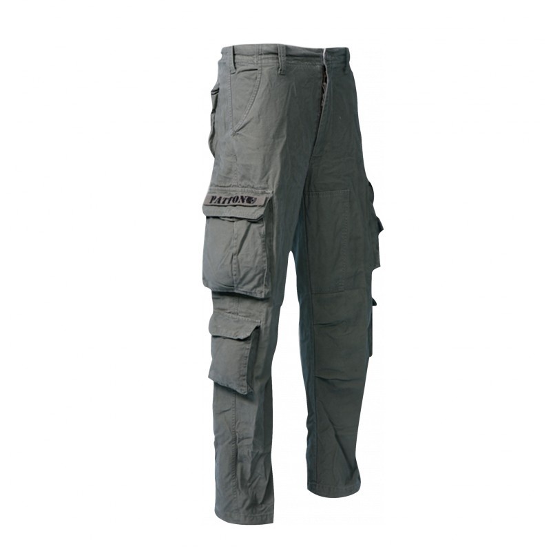 Pantalone pilota PATTON stone washed