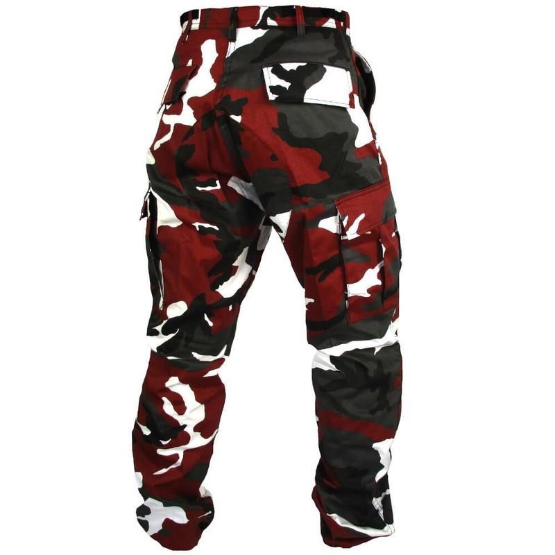 Pantaloni BDU red camo