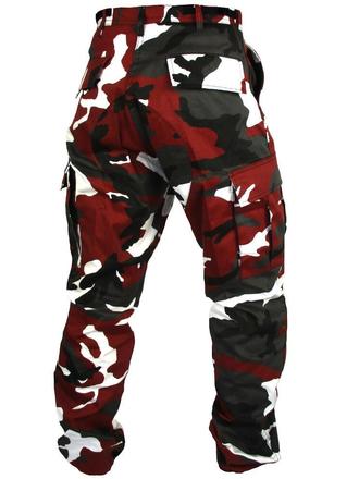 Pantaloni BDU red camo