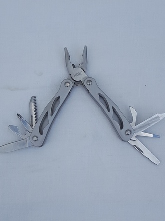 Pinza multiuso 10 funzioni small modello 2 argento