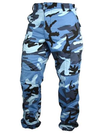 Pantaloni BDU sky blue camo