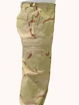 Pantalone BDU mimetismo desert 3 colori