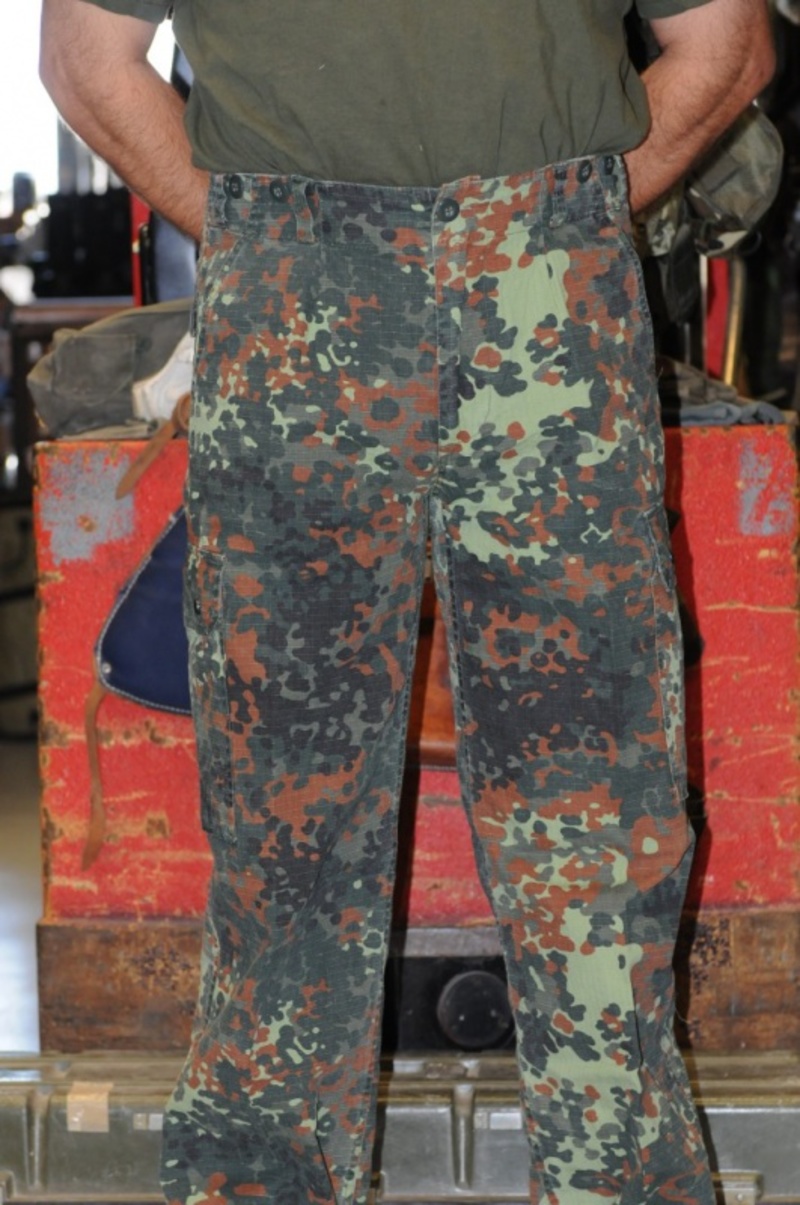 Pantaloni tedeschi flecktarn ripstop nuovi