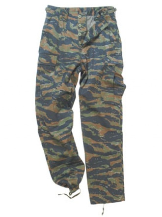 Pantaloni BDU tiger stripe