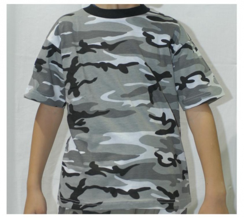 T-shirt bimbo camouflage