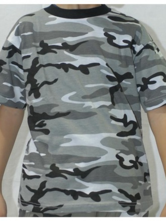 T-shirt bimbo camouflage