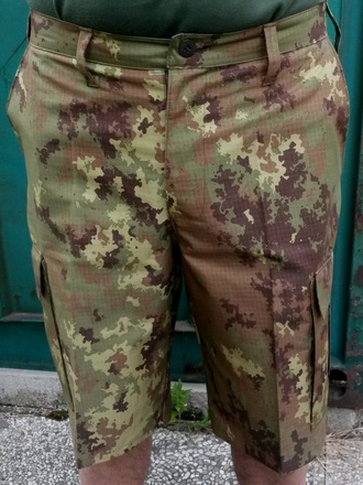 Bermuda Esercito Italiano tessuto ripstop